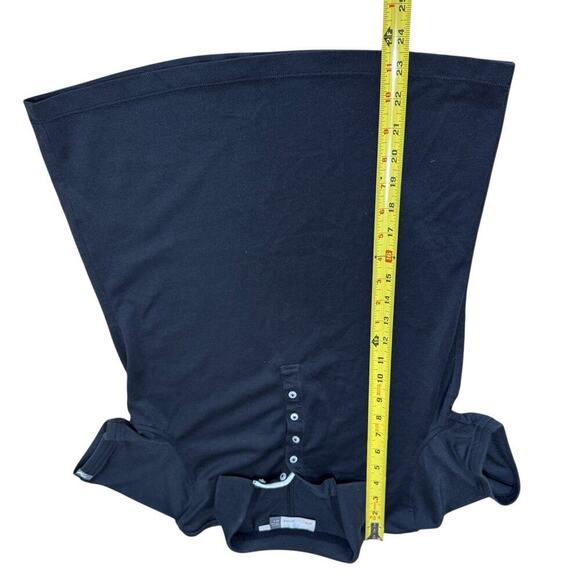 KJUS Golf Sample Polo Shirt S Black S/S Athleisure Athletic UPF 50+ Sports - Picture 9 of 9